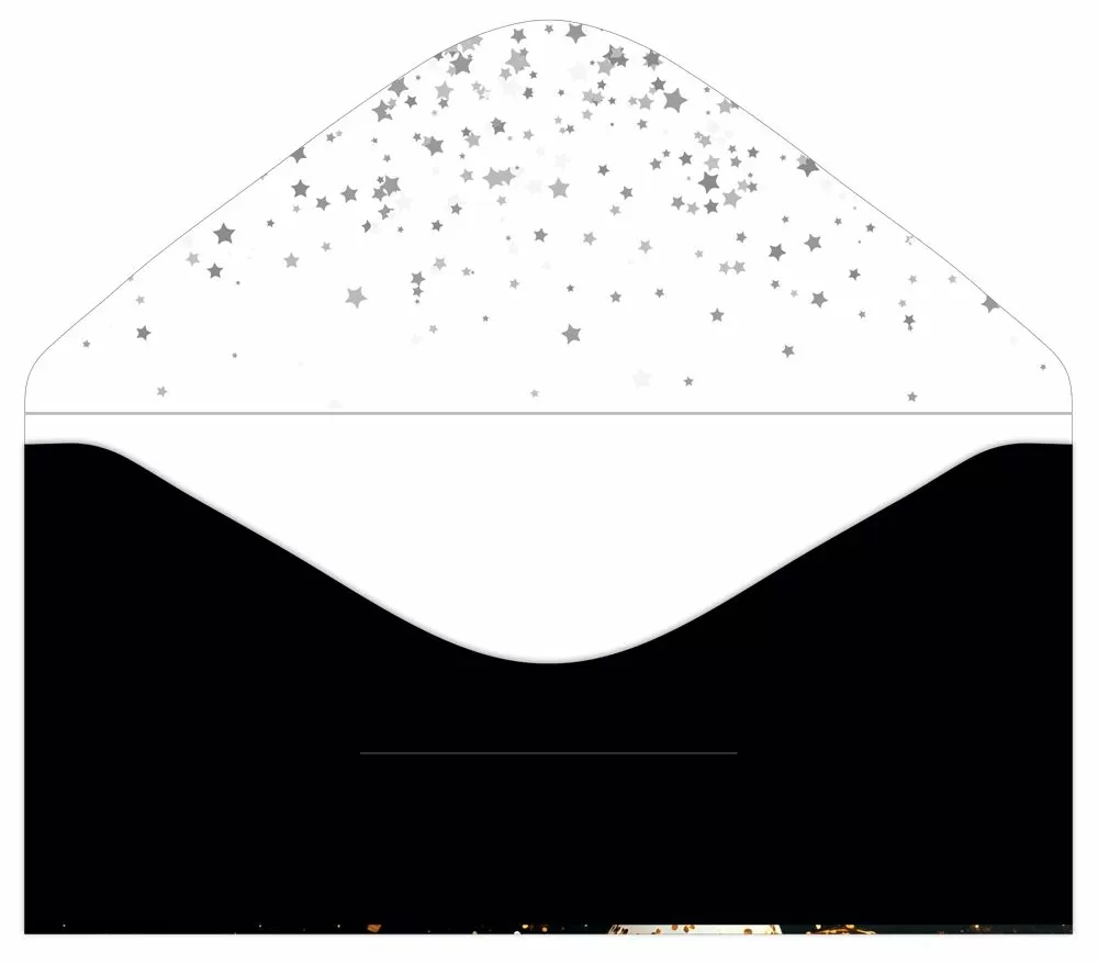 Конверт для денег, С Днем Рождения! (шарики и конфетти), 10 шт.
