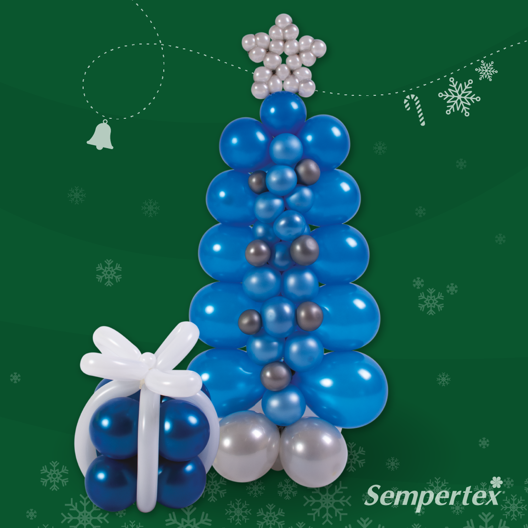 Шар (12''/30 см), Синий (540), металлик, 50 шт.