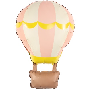 Шар (34''/86 см) Фигура, Воздушный шар, Розовый, Сатин, 1 шт. в уп.