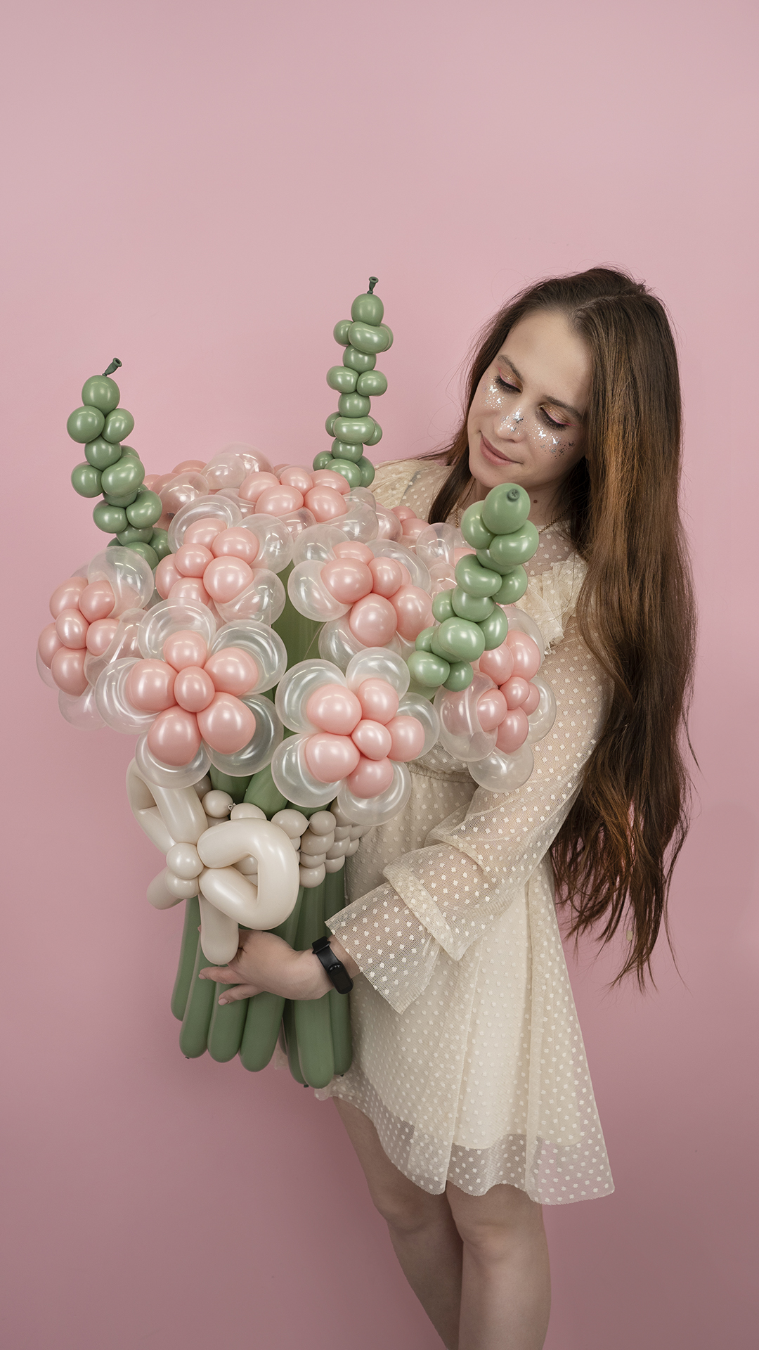 Шар (2''/5 см) ШДМ, Розовое дерево, пастель ретро, 100 шт.