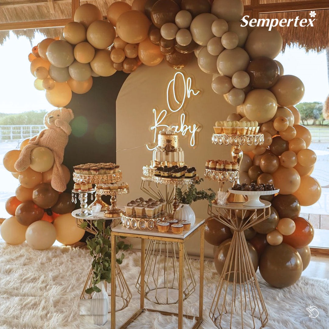 Шар (12''/30 см), Кофе Латте (073), пастель, 12 шт. Шар (12''/30 см), Кофе Латте (073), пастель, 12 шт.