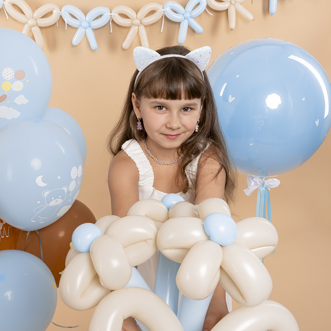 Шар (2''/5 см) ШДМ, Белый песок, пастель ретро, 100 шт.