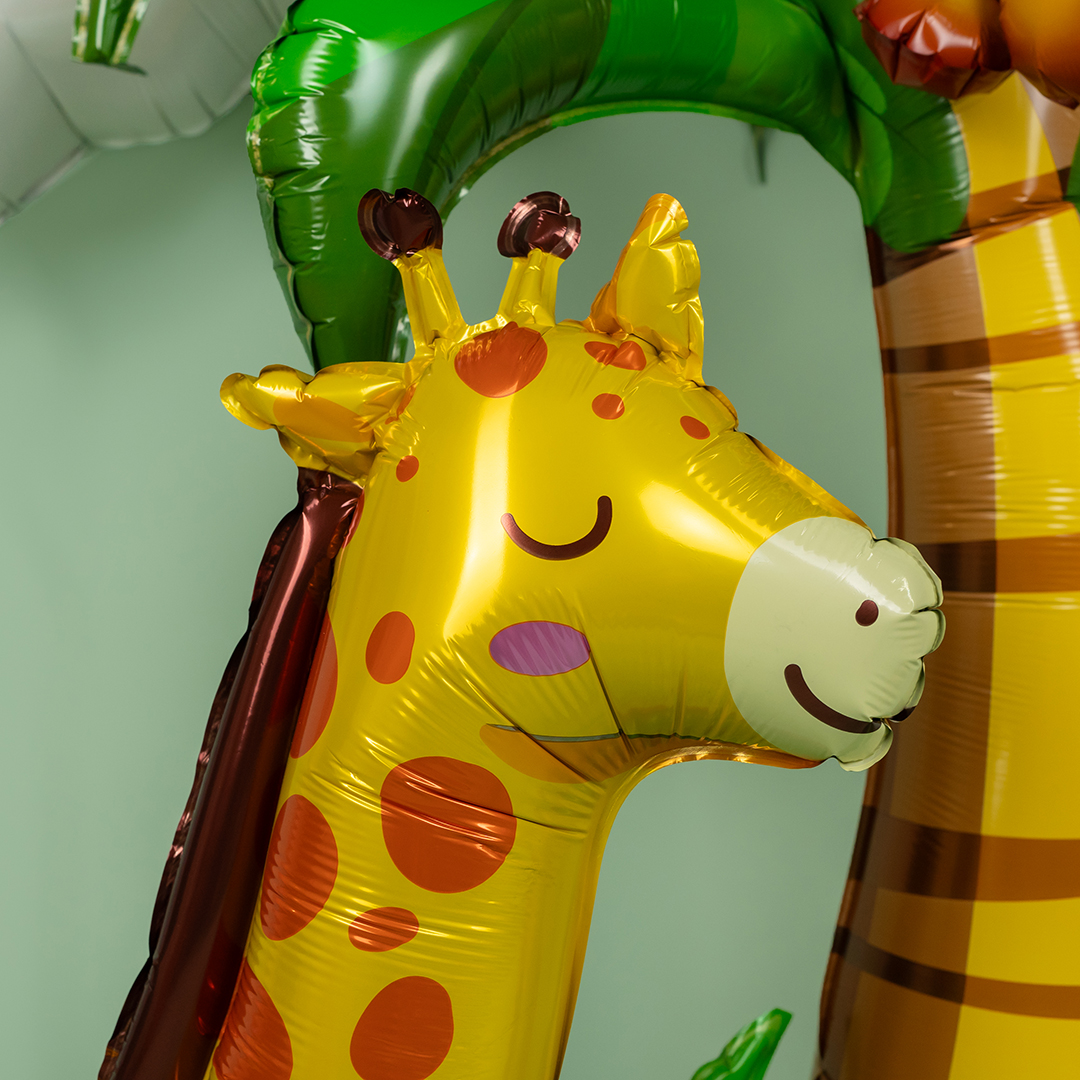 Шар (28''/71 см) Фигура 3D, Жираф, 1 шт. в уп.