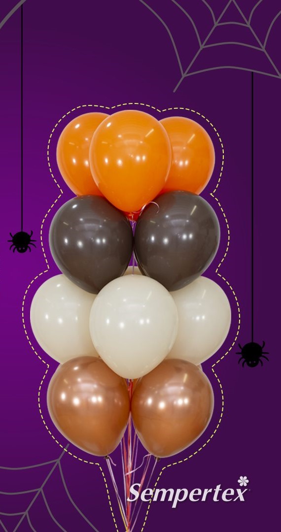 Шар (12''/30 см), Оранжевый (061), пастель, 12 шт.