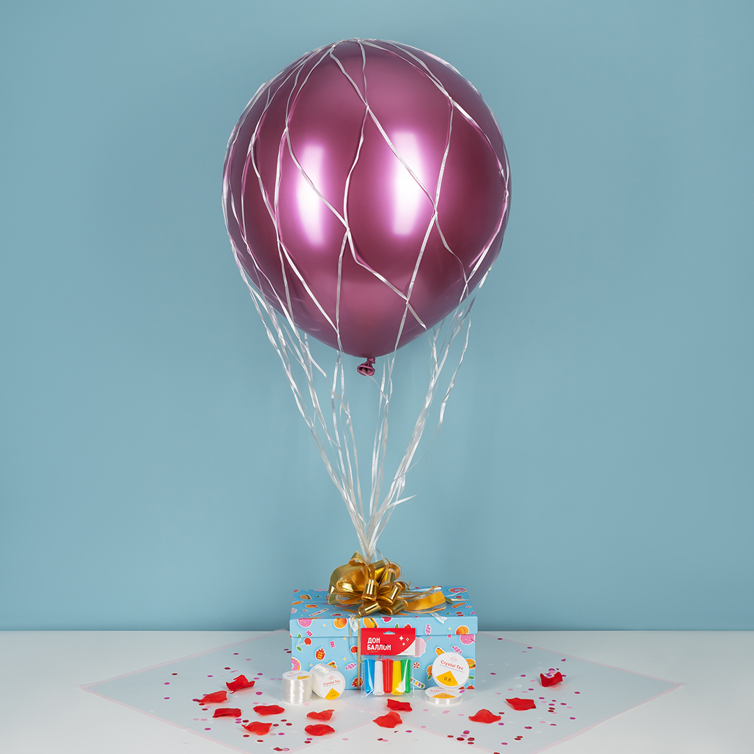 Нить эластичная (резинка) (0,8 мм*10 м) Прозрачный, 1 шт.