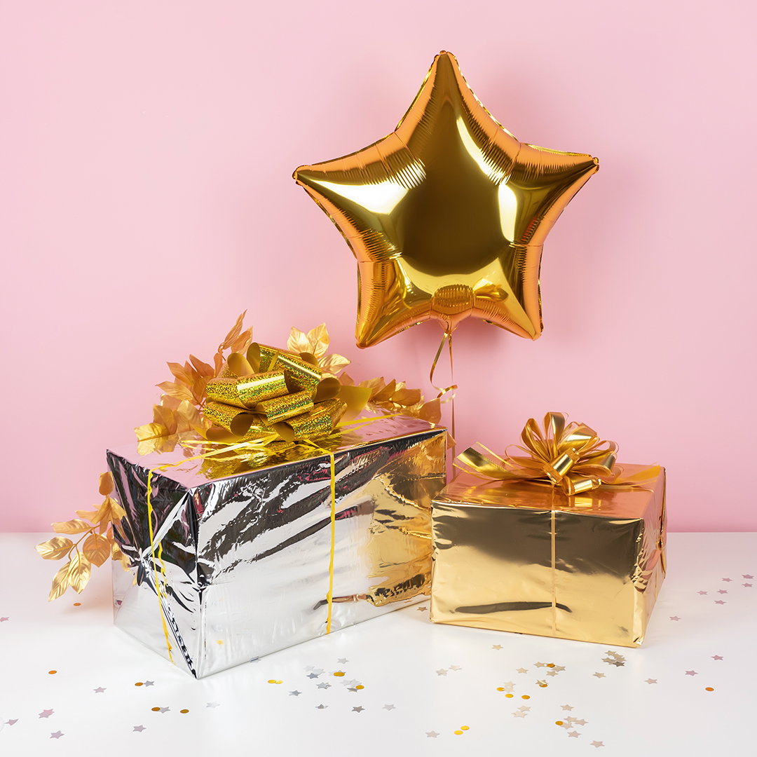 Полисилк 25мкм (1*20 м) Желтое золото/Серебро, 1 шт.