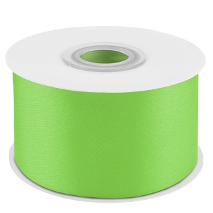 Лента атласная (3,8 см*22,85 м) Светло-зеленый, 1 шт.