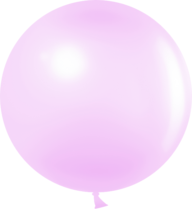 Шар (36''/91 см), Сиреневый туман, макарунс, 3 шт.