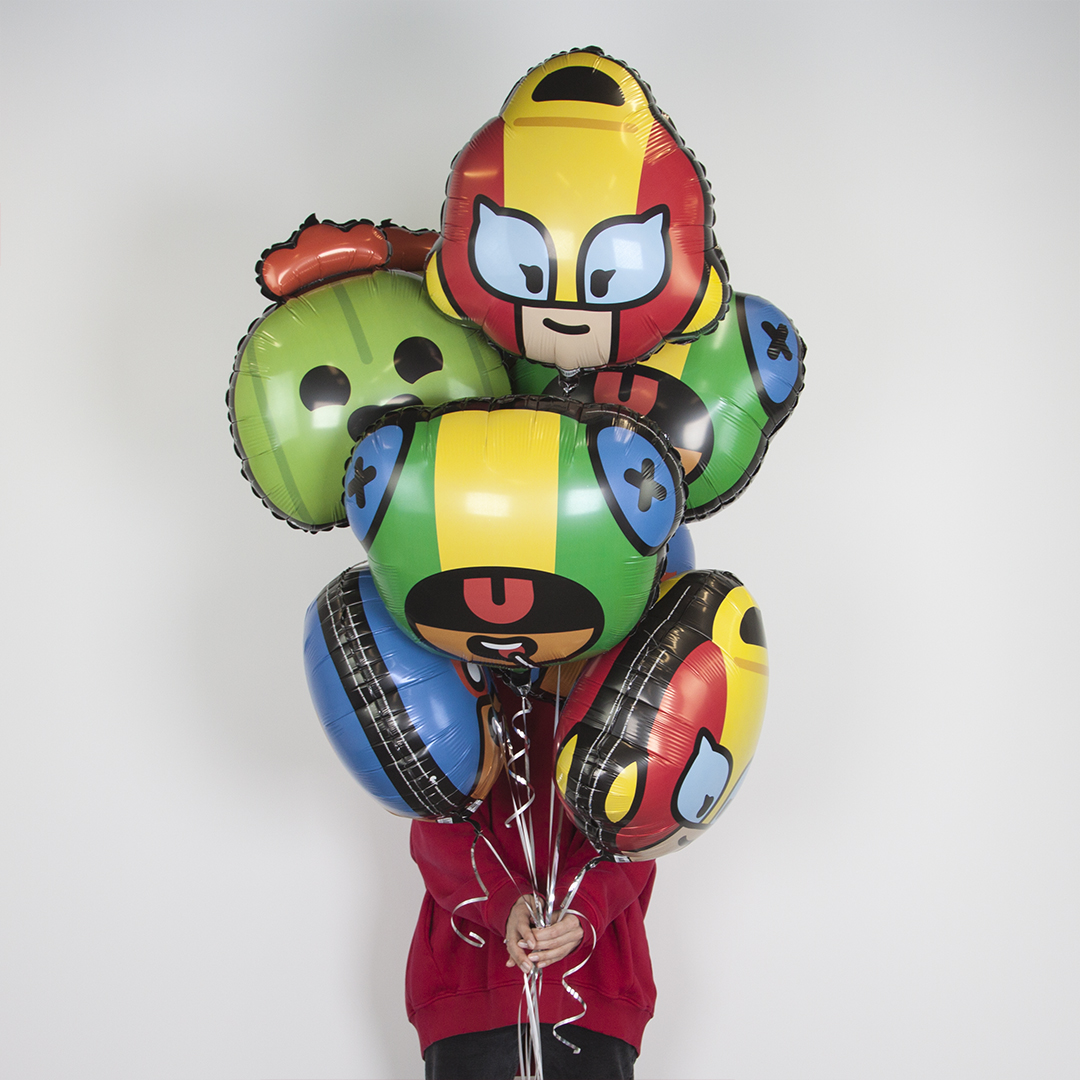 Шар (22''/56 см) Фигура, Game Party, Дизайн №1, 1 шт.