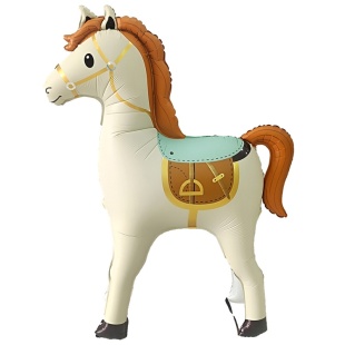 Шар 3D (58''/147 см) Фигура, Конь, 1 шт.