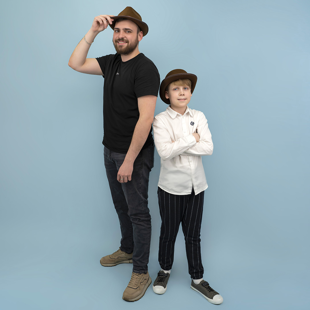 Шляпа Мафиози, фетр, Коричневый, 56-58 разм., 1 шт. 