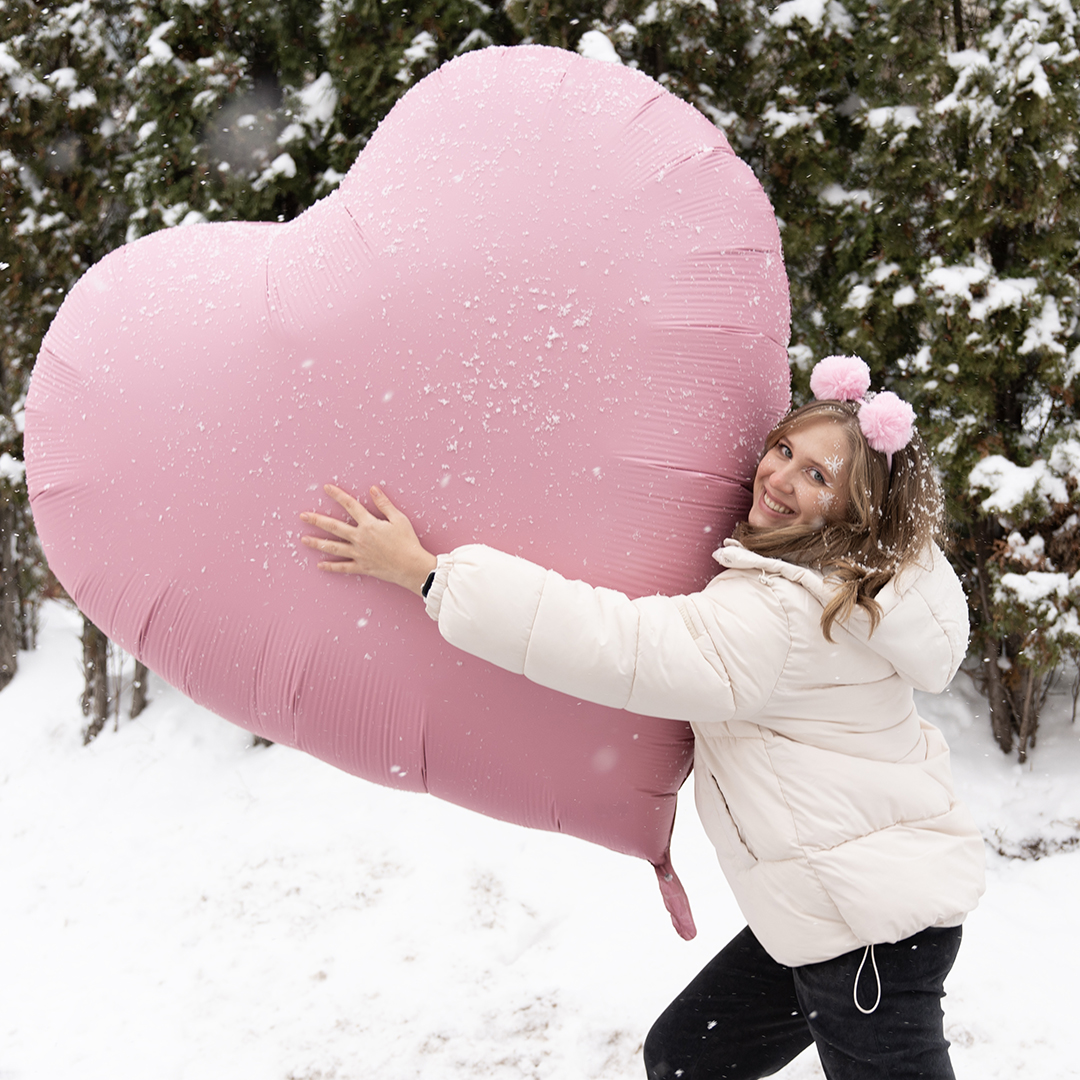Ободок, Пушистые помпончики, Розовый, 1 шт. 