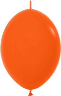 Шар (12''/30 см) Линколун, Оранжевый (061), пастель, 50 шт.