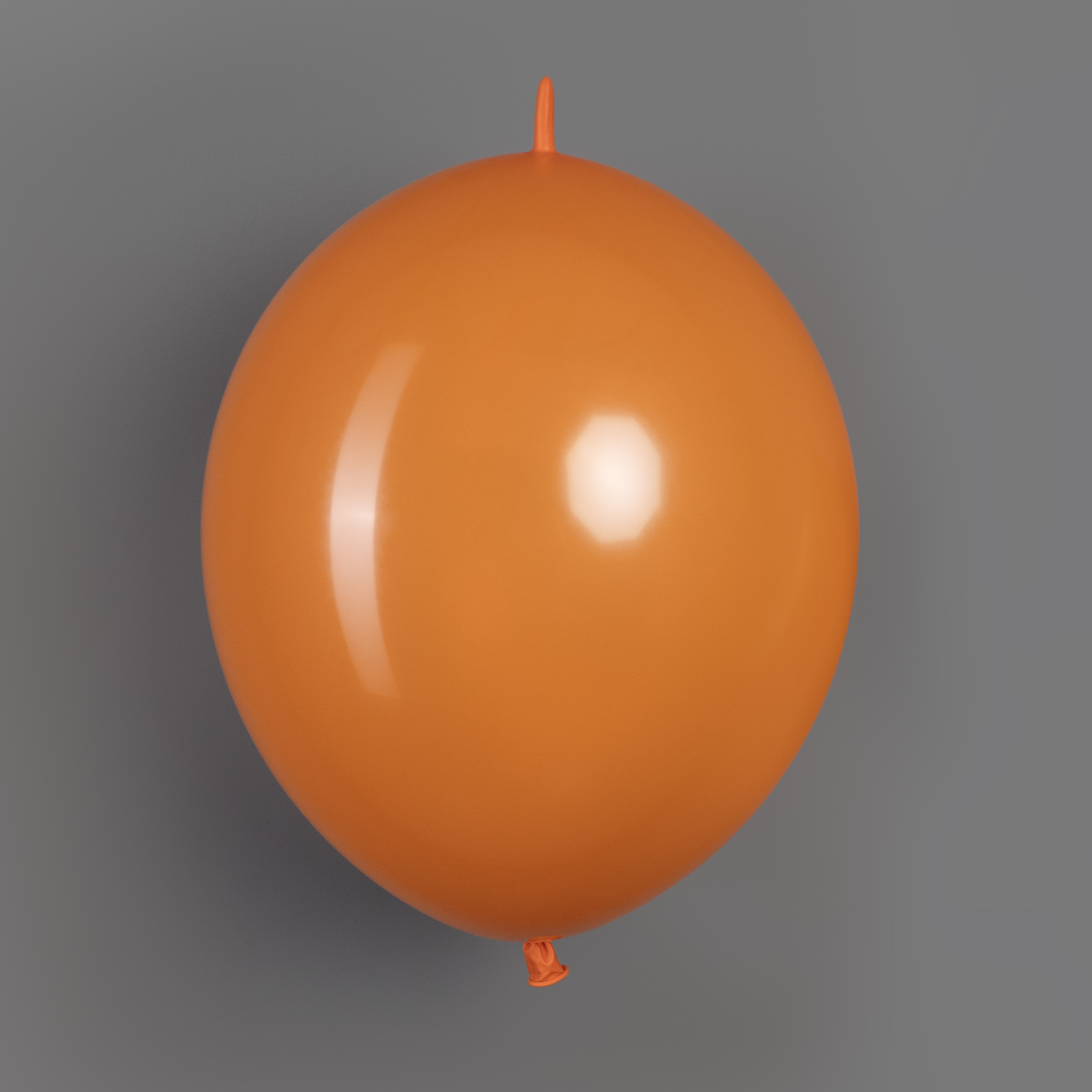 Шар (12''/30 см) Линколун, Оранжевый, пастель, 50 шт.