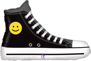 Шар (29''/74 см) Фигура, Спортивные кеды, 1 шт. в уп.