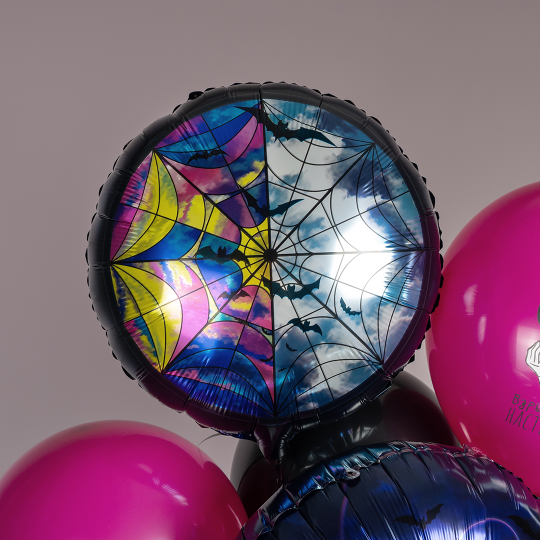 Шар (18''/46 см) Круг, Мрачная стори, Подружки, 1 шт.