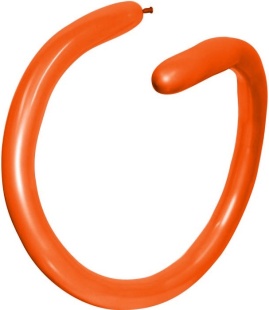 Шар (2''/5 см) ШДМ, Оранжевый (061), пастель, 100 шт.