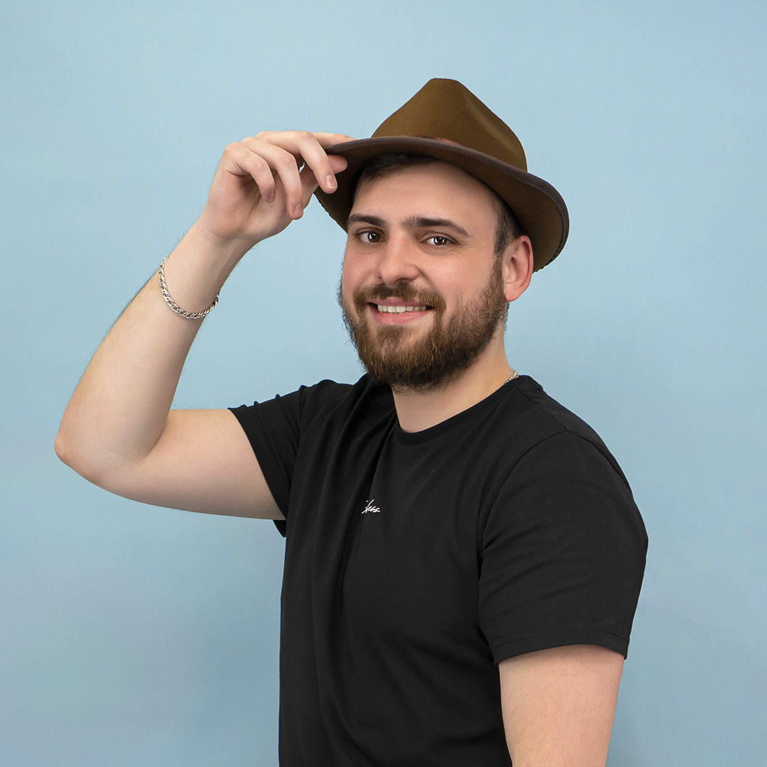 Шляпа Мафиози, фетр, Коричневый, 56-58 разм., 1 шт. 