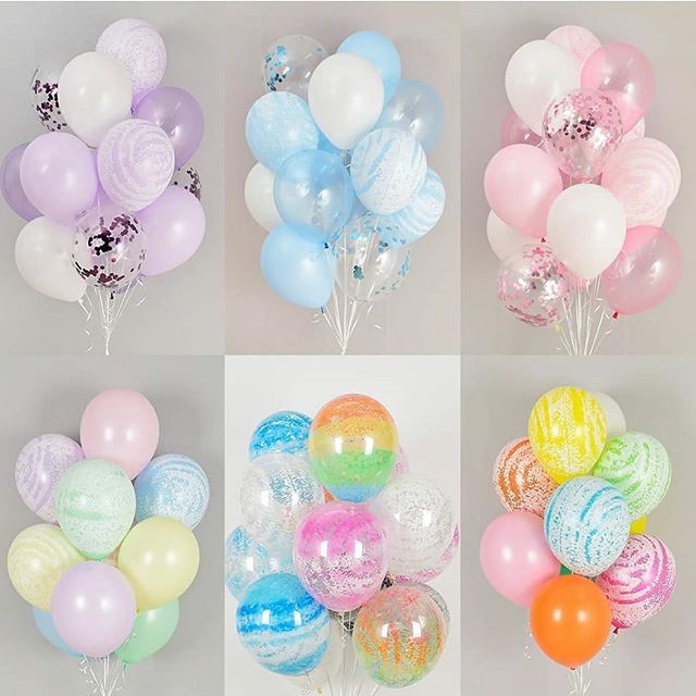 Шар (12''/30 см), Прозрачный (390), кристалл, 50 шт.