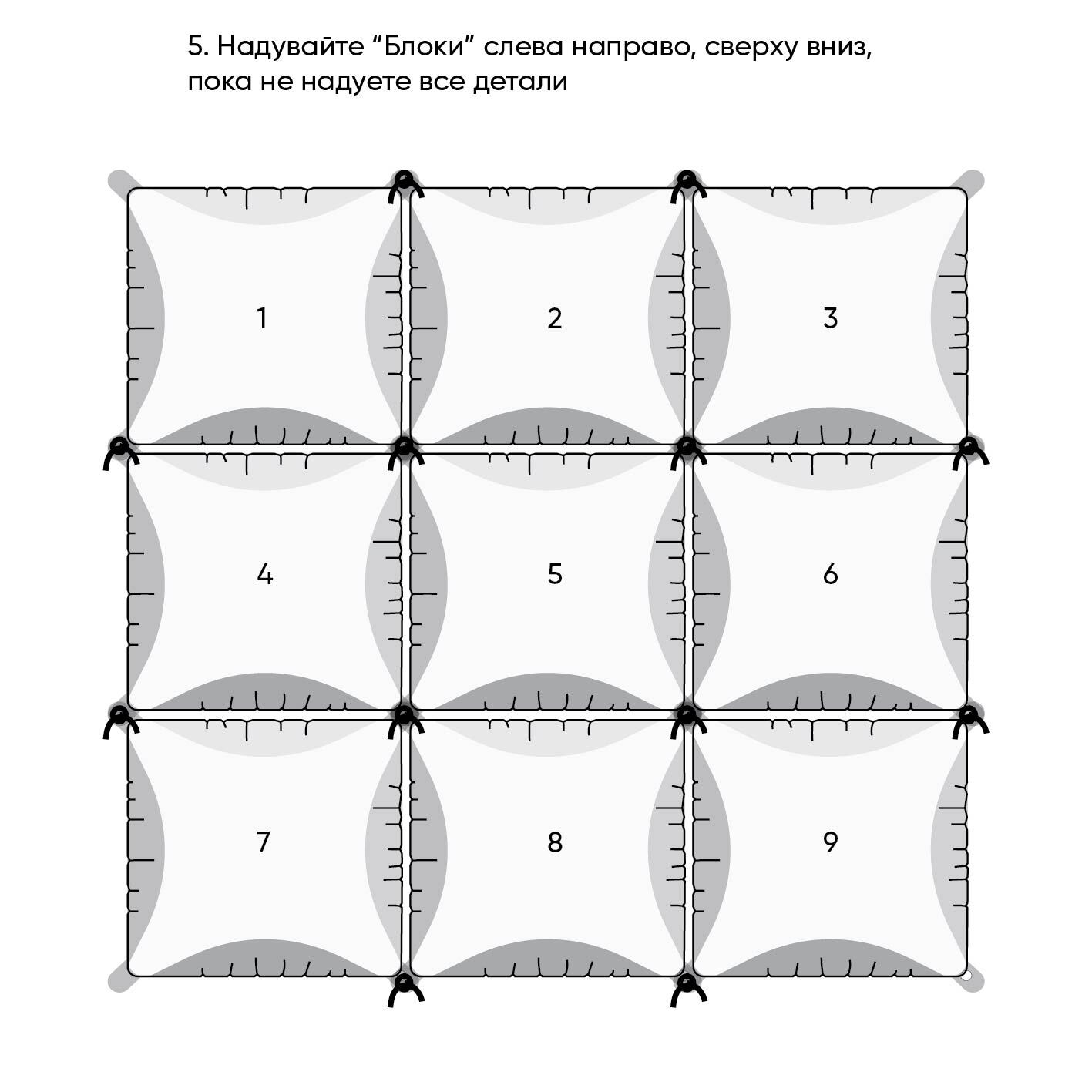 Шар (16''/41 см) Мини-Блок, Розовое Золото, 1 шт.