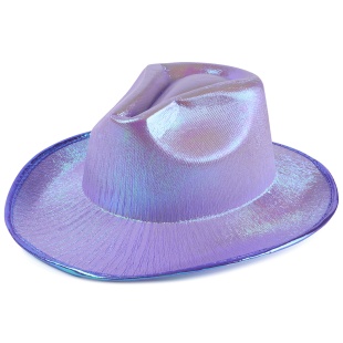 Шляпа, Неоновый ковбой, Сиреневый, 56-58 разм., 1 шт. 