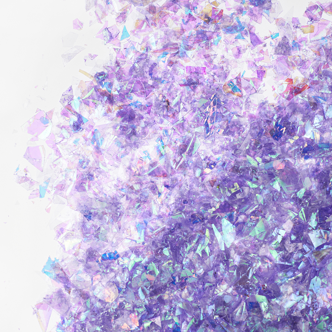 Конфетти дробленые Сиреневый, Хамелеон, 20 г.