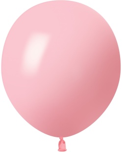Шар (18''/46 см), Светло-розовый, пастель, 10 шт.