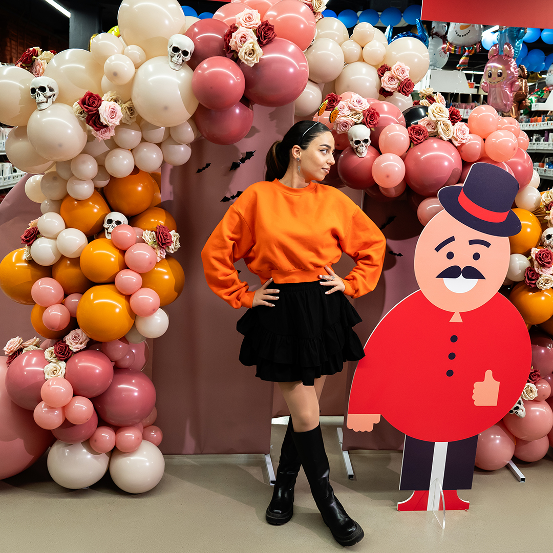 Роза (бутон), искусственная, Красный, 9 см, 3 шт. в упак. 