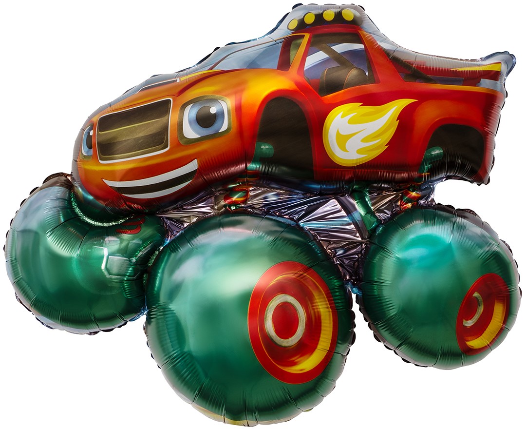 Шар (35''/89 см) Фигура, Джип, 1 шт. в уп.