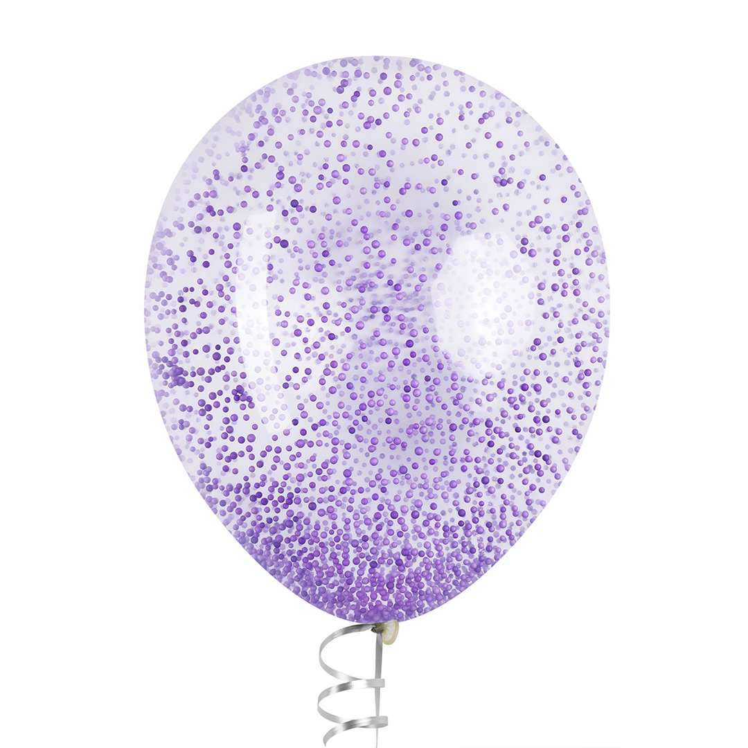 Шарики пенопласт, Фиолетовый, 2-4 мм, 10 гр.