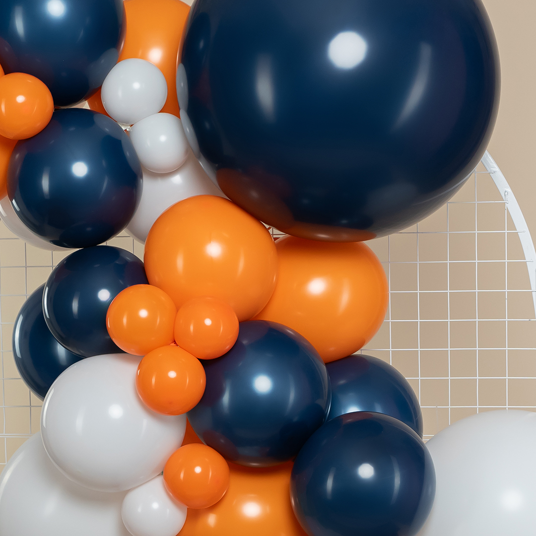 Шар (12''/30 см), Темно-синий, пастель ретро, 100 шт.