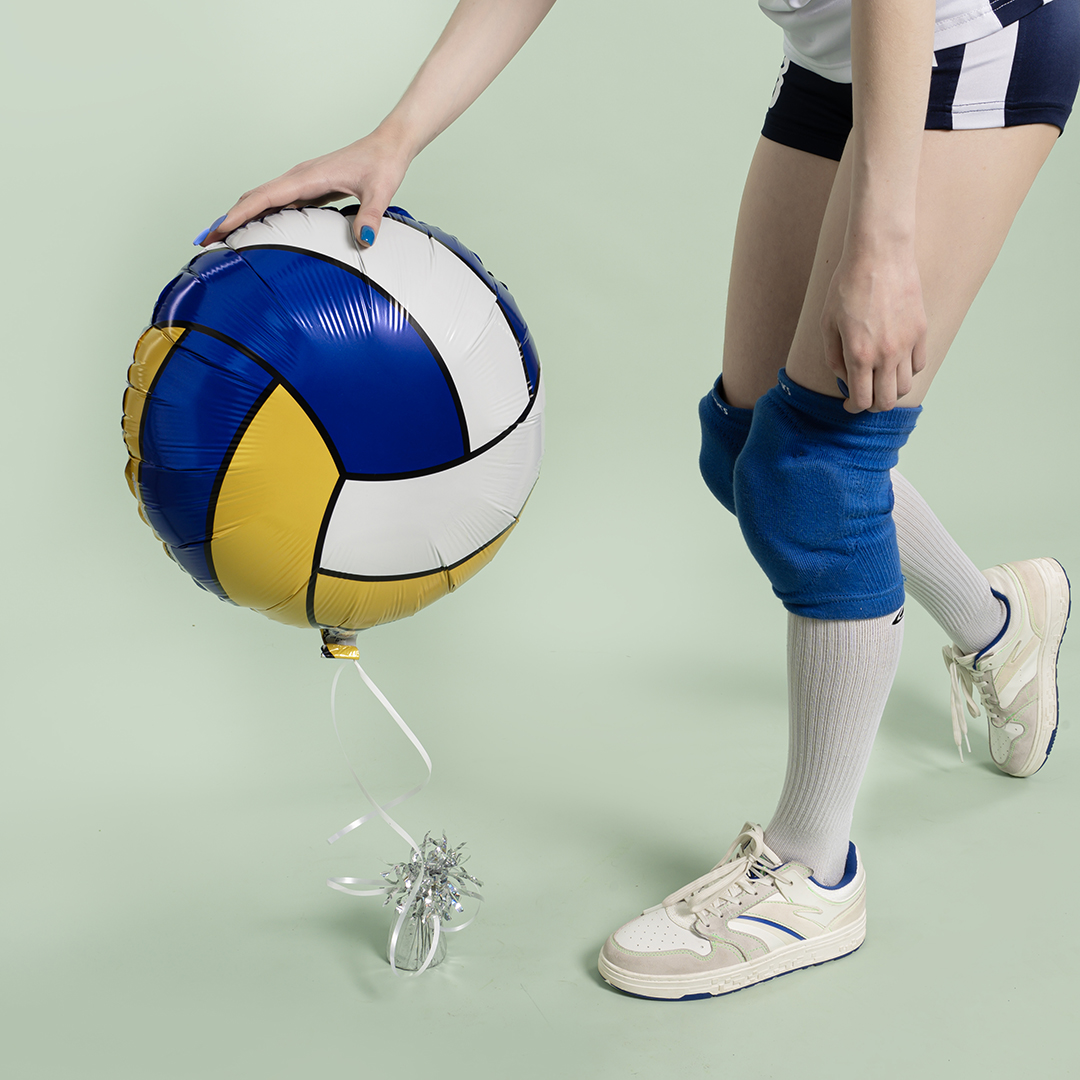 Шар (18''/46 см) Круг, Волейбольный мяч, 1 шт.