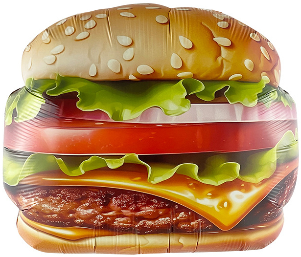 Шар (24''/61 см) Фигура, Бургер, 1 шт. в уп.