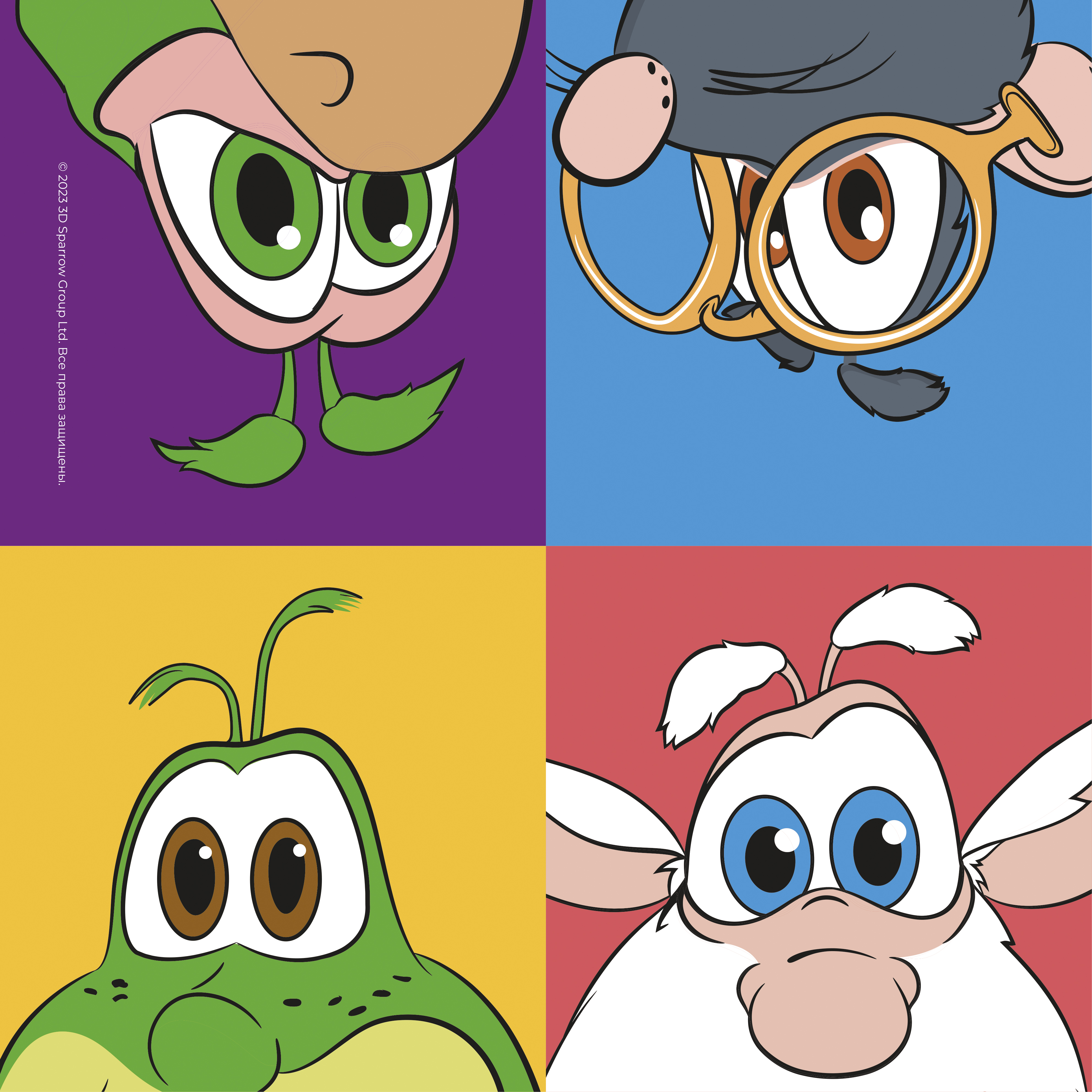 Сервировочные салфетки, Супер Буба, 33*33 см, 20 шт.