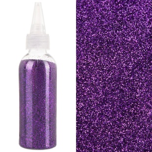 Глиттер Темно-сиреневый, 80 г.