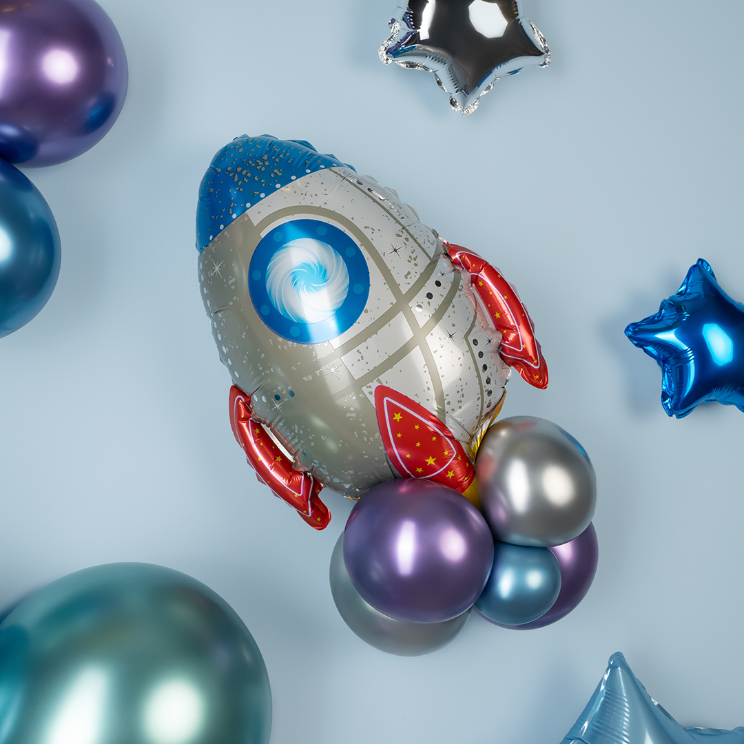 Шар (5''/13 см), Фиолетовый, хром, 50 шт.