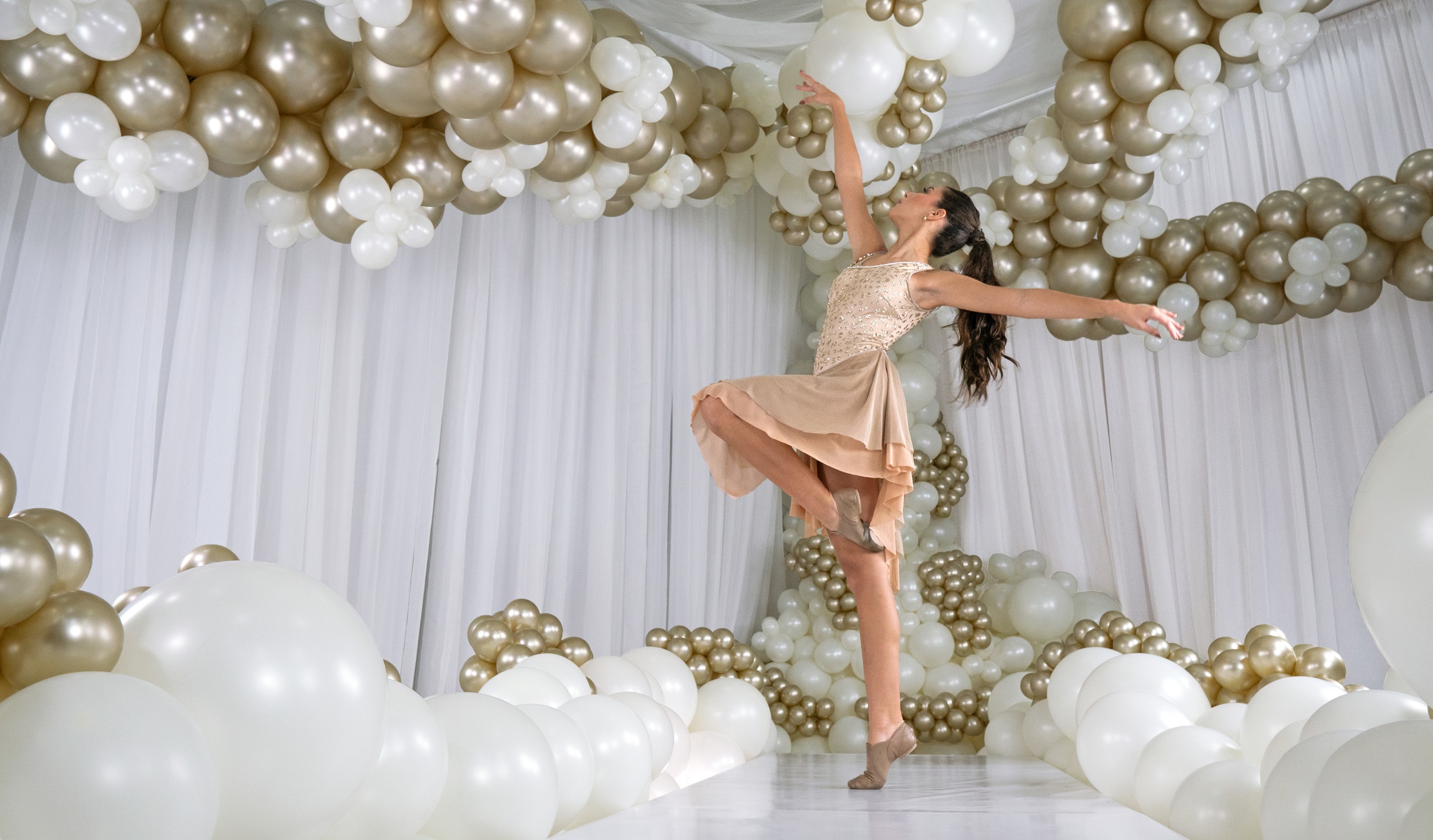 Шар (2''/5 см) ШДМ, Устрично-белый (806), шелк, 50 шт.