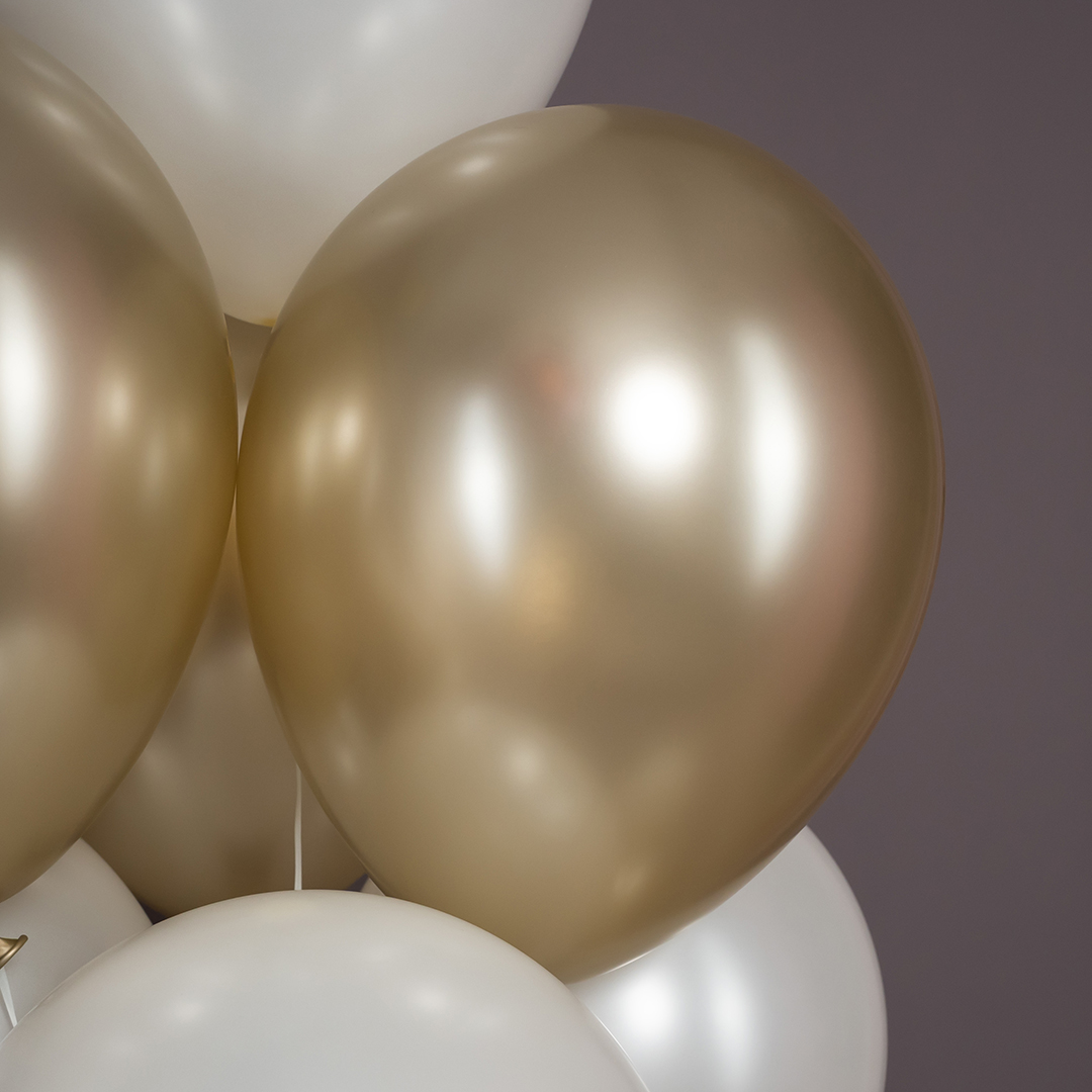 Шар (12''/30 см), Золотой Песок (870), шелк, 50 шт.