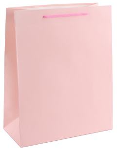 Пакет подарочный, 210гр, Классика, Розовый, 32*26*12 см, 1 шт.