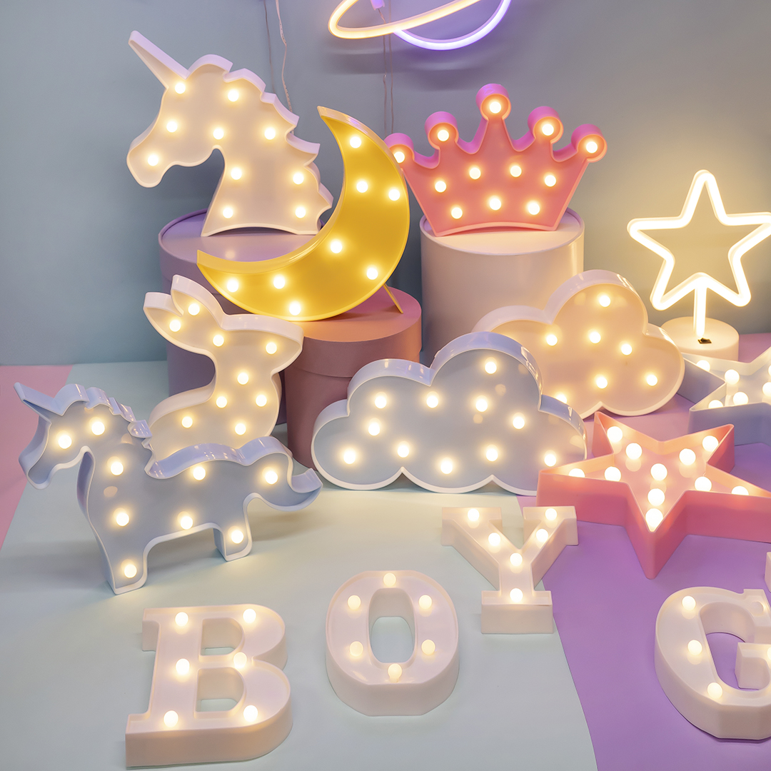 Набор световых фигур BOY, 16 см. Белый, 1 шт.